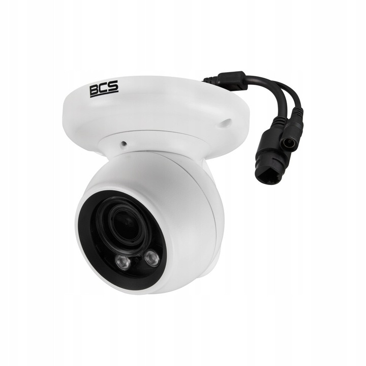 Куполна IP камера за наблюдение BCS-U-EIP45VSR4, 5MP, WDR 120dB, IR 40m, мотозуум 2.7-13.5mm, IP67, IK10