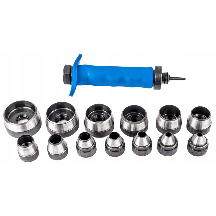 Falon-Tech tömítésvágó szerszámkészlet, 14 részes, 5-35 mm, kofferrel