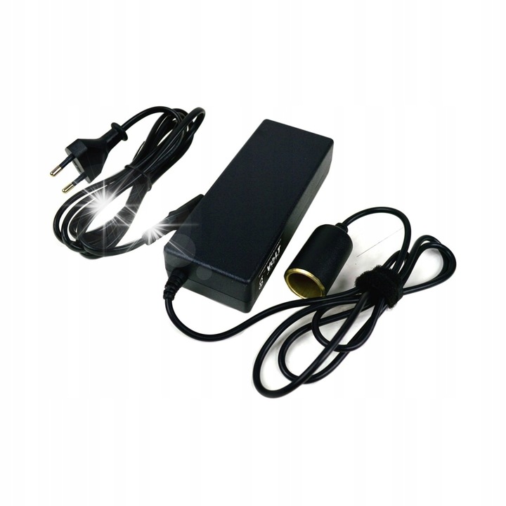 Autós inverterek Volt 230V-12V, 80W, 6A, tápkábellel együtt