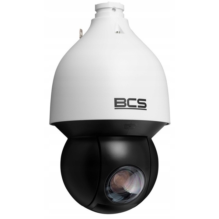 Camera de supraveghere exterior BCS, IP PTZ, 2MPX, zoom optic 25x, rezistentă la intemperii, WDR 120dB