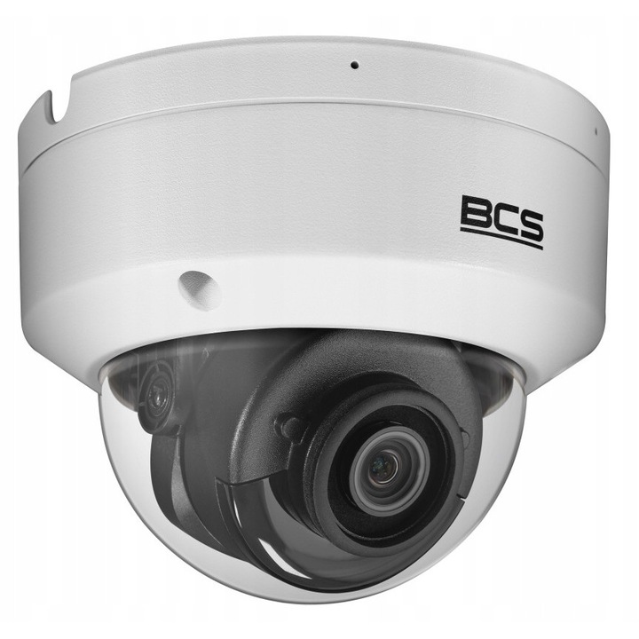 Camera de supraveghere dome IP BCS 8MP 4K, microfon, WDR 120dB, IP67, IK10