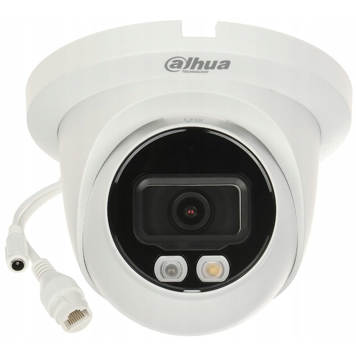 Cameră de supraveghere IP Dahua WizSense, 4MP, obiectiv 2.8mm, LED IR dual, protecție IP67