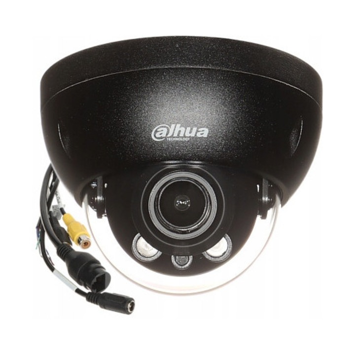 Camera de supraveghere IP Dahua, 2MP, obiectiv motozoom 2.7-13.5mm, IR 40m, rezistentă la vandalism, exterior