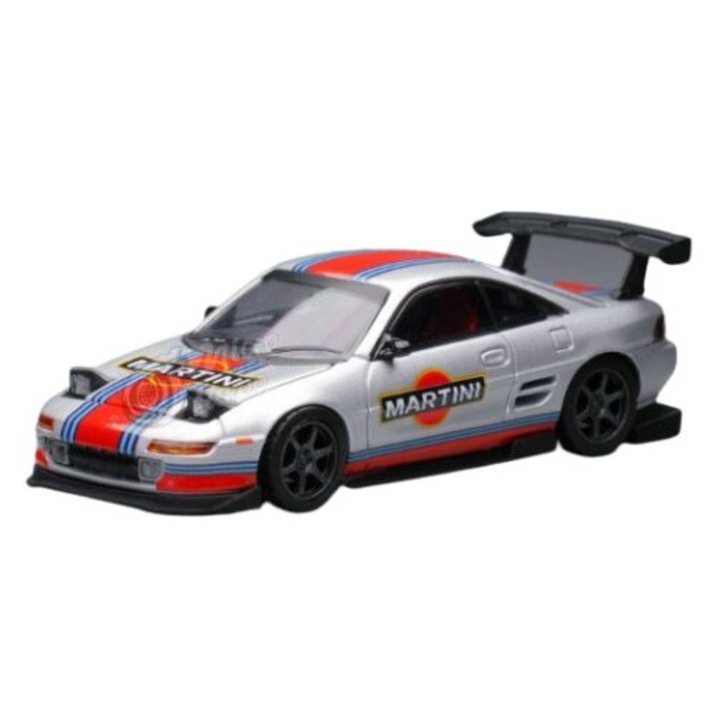 Macheta auto Toyota MR2 SW20 HEC2023 Martini 1:64 Micro Turbo