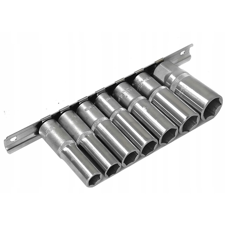 Set Chei Tubulare Lungi Yato 3/8", 10-15mm, Cheie pentru Bujii 18mm, Crom Vanadiu