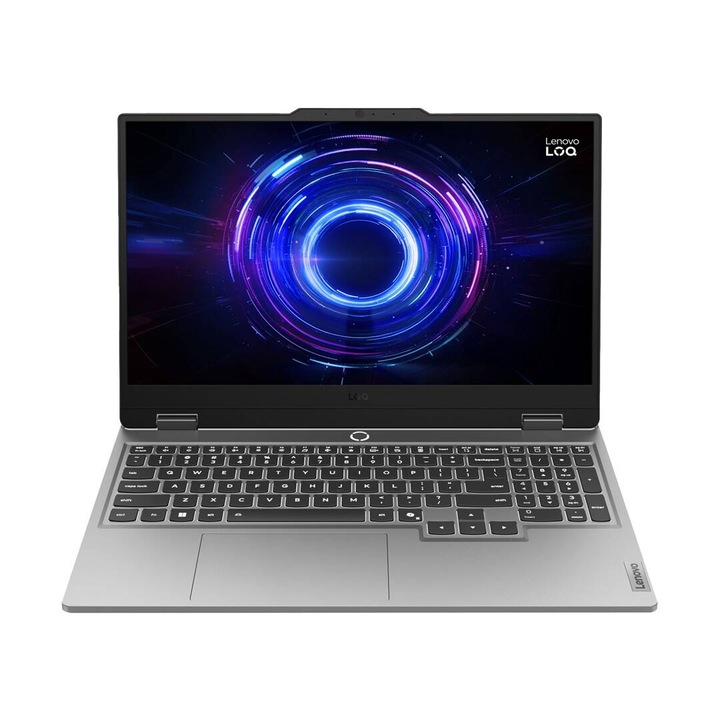 Laptop Lenovo LOQ 15IRX10 Intel Core i5 i5-13450HX 39.6Cm 15.6Inch Full HD 32GB DDR5-SDRAM 512GB SSD NVIDIA GeForce RTX 5050 Wi-Fi 6 802.11ax NoOS Grey