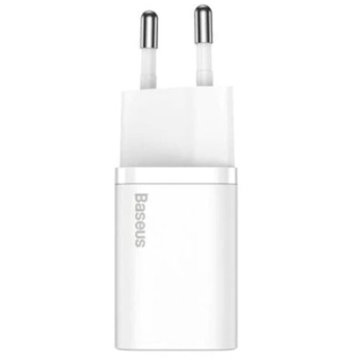 Super Si, Quick Charge 20W, 1 x USB Type-C 5V/3A, alb