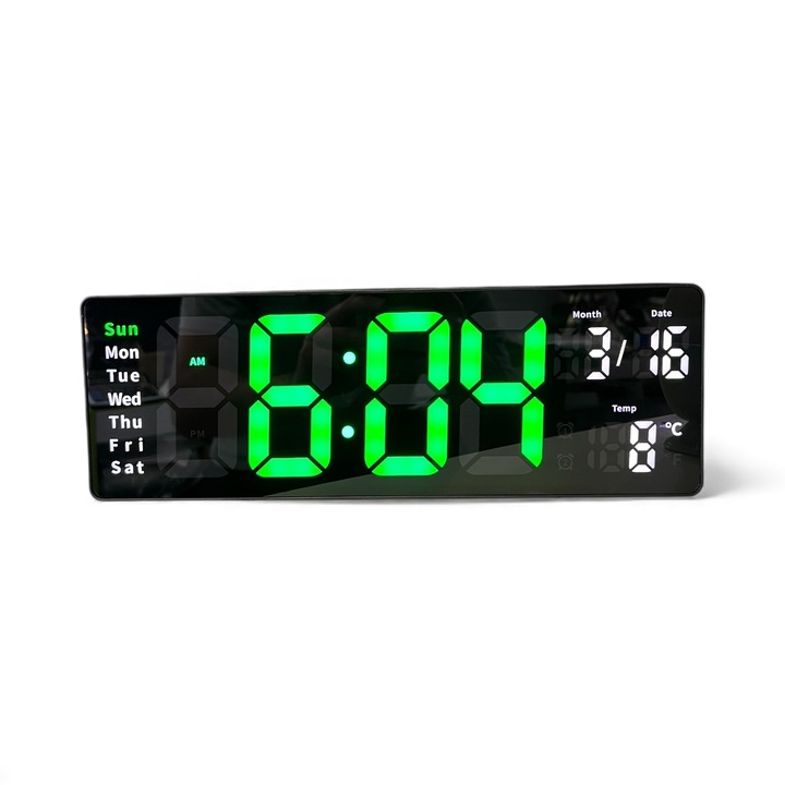 Dilona Digitális Asztali és Falióra Távirányítóval