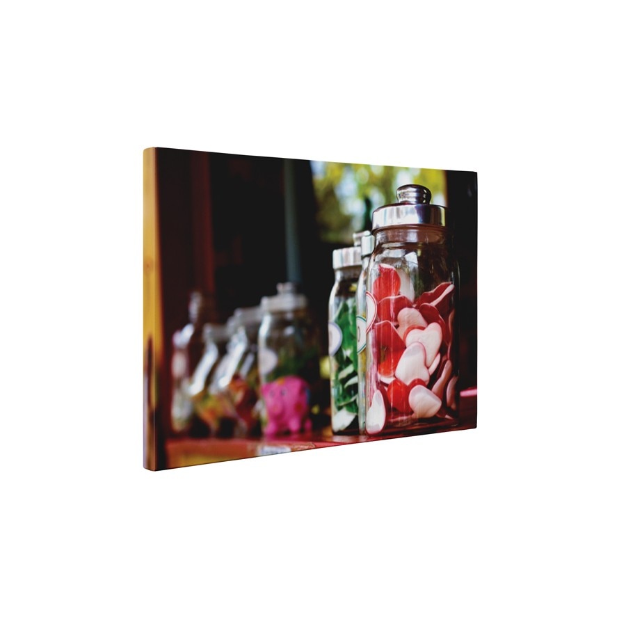 Borcane cu dulciuri - Tablou Canvas - 60x80 cm