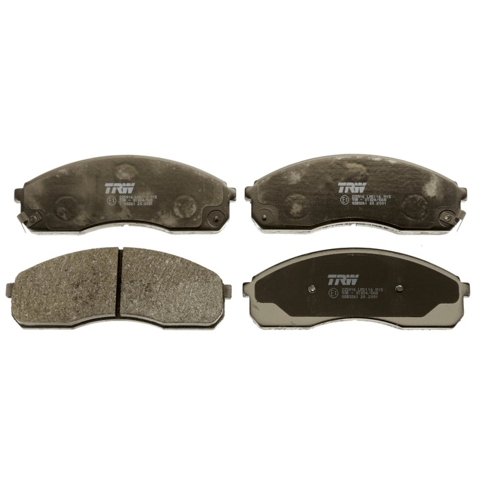 Fékbetét készlet, Tárcsafék Kia Carnival / Grand Carnival Iii (Vq) Benzin Trw Gdb3261