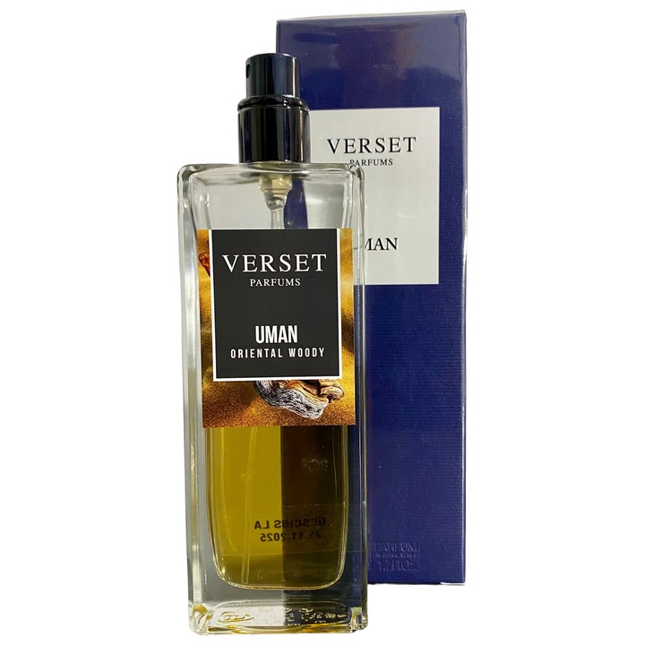 Parfum barbatesc UMAN, Verset, The Niche Collection, 50 ml