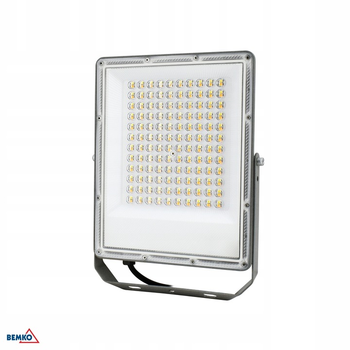Bemko PRAJNA 100W LED reflektor, IP65, szürke, 295x225x26mm, 3 szín