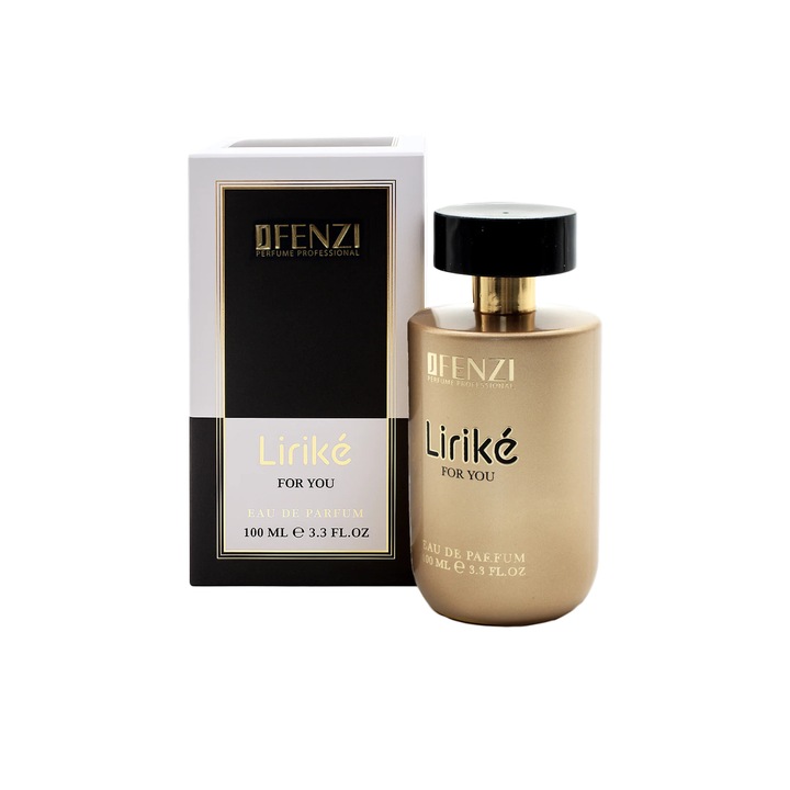 Apa de Parfum jFenzi Lirike Femei EDP 100ml, unisex, note fructate si florale