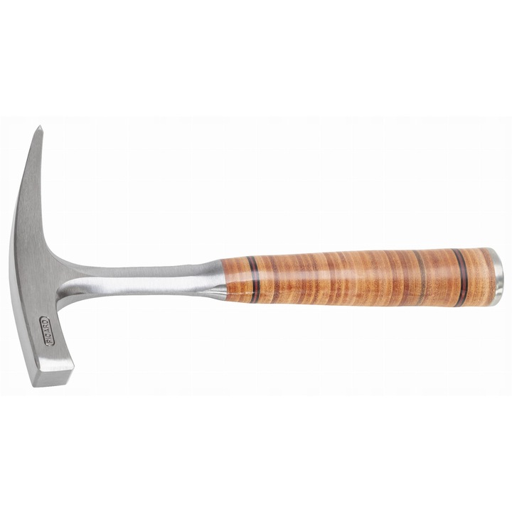 Ciocan geologic Picard 76190, cu tais plat, manere piele, 500g
