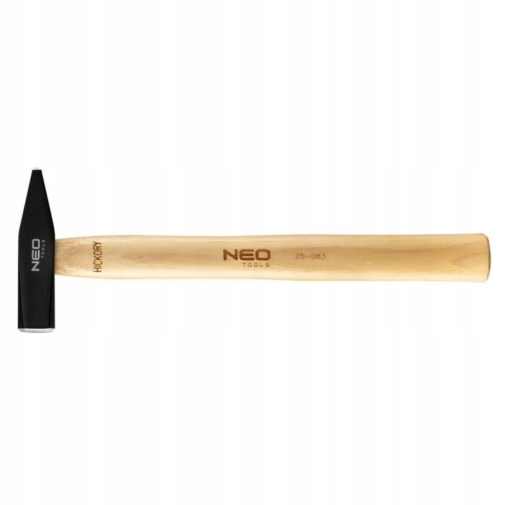 Ciocan 300g NEO 25-083, Maner Lemn Hickory, Otel Calit