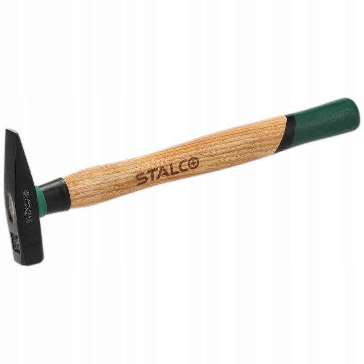 Ciocan Stalco 100g, maner din lemn de frasin, cap calit inductiv, 100g