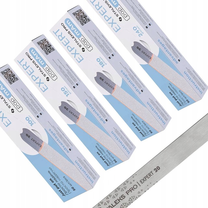 Set Staleks 200+ capete pilire cu baza metalica MBE-20, otel inoxidabil, design igienic