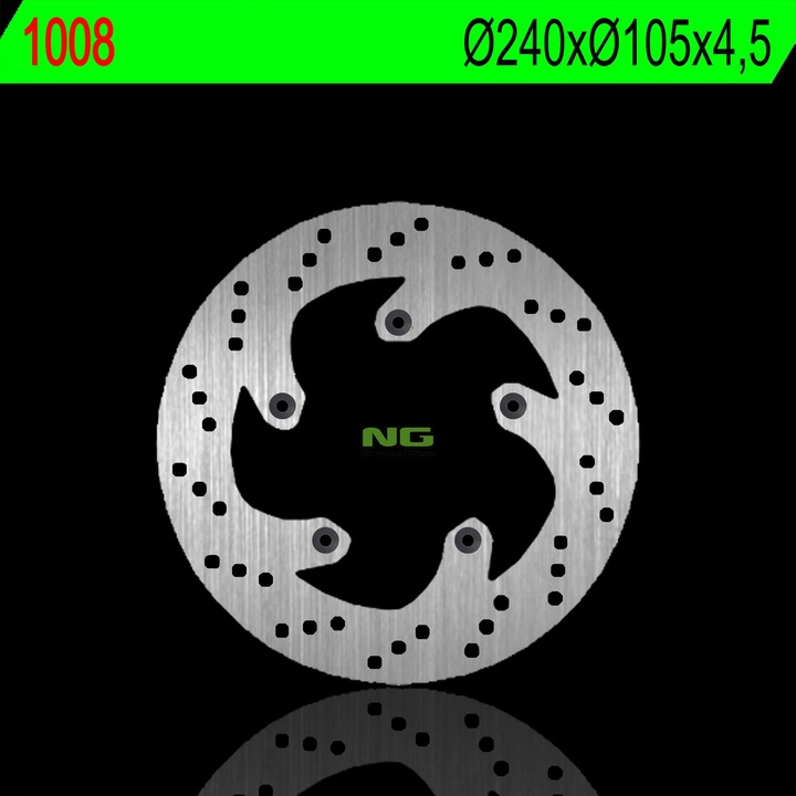 Disc de frana NG pentru Aprilia Atlantic 125, 200/250/300, Malaguti Madison 125, 240x105x4,5mm