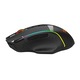 Мишка Gaming безжична и с кабел Redragon Enlightment Pro, 26000DPI, Оптичен сензор, Микро превключватели Huano, RGB подсветка, Черен