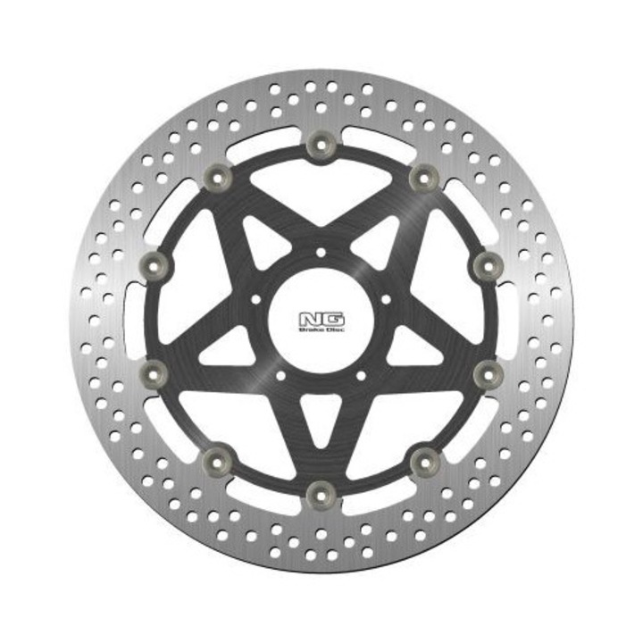 Спирачен диск NG за Ducati 1098, 1199/1299 Panigale, 1200 Monster, 330x72x5 мм, алуминий