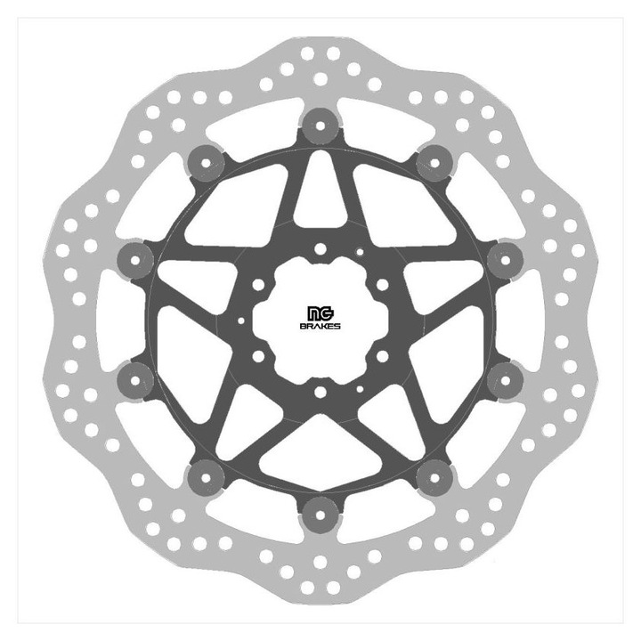 Спирачен диск NG за Honda XL 750 Transalp '23, 310x62x4,5 мм, 6x6,25 мм, алуминий