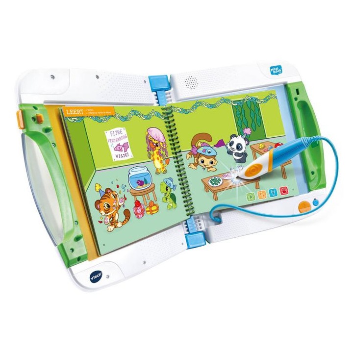VTech Magibook Starter Set zöld, bemutató könyvvel, holland