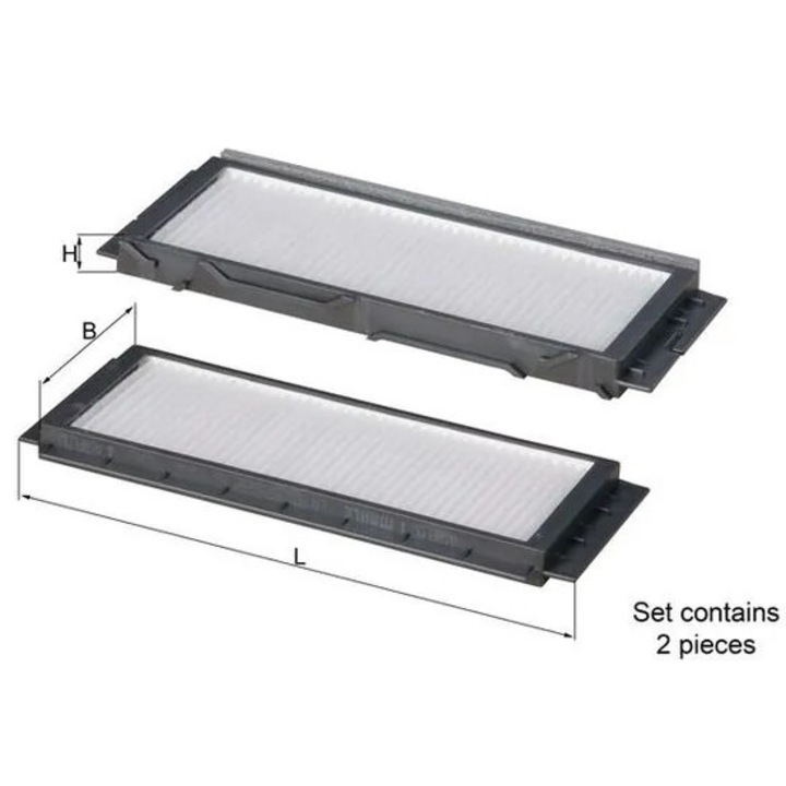 Knecht La501/S utastér levegőszűrő Mazda 3 (Bl) dízelhez