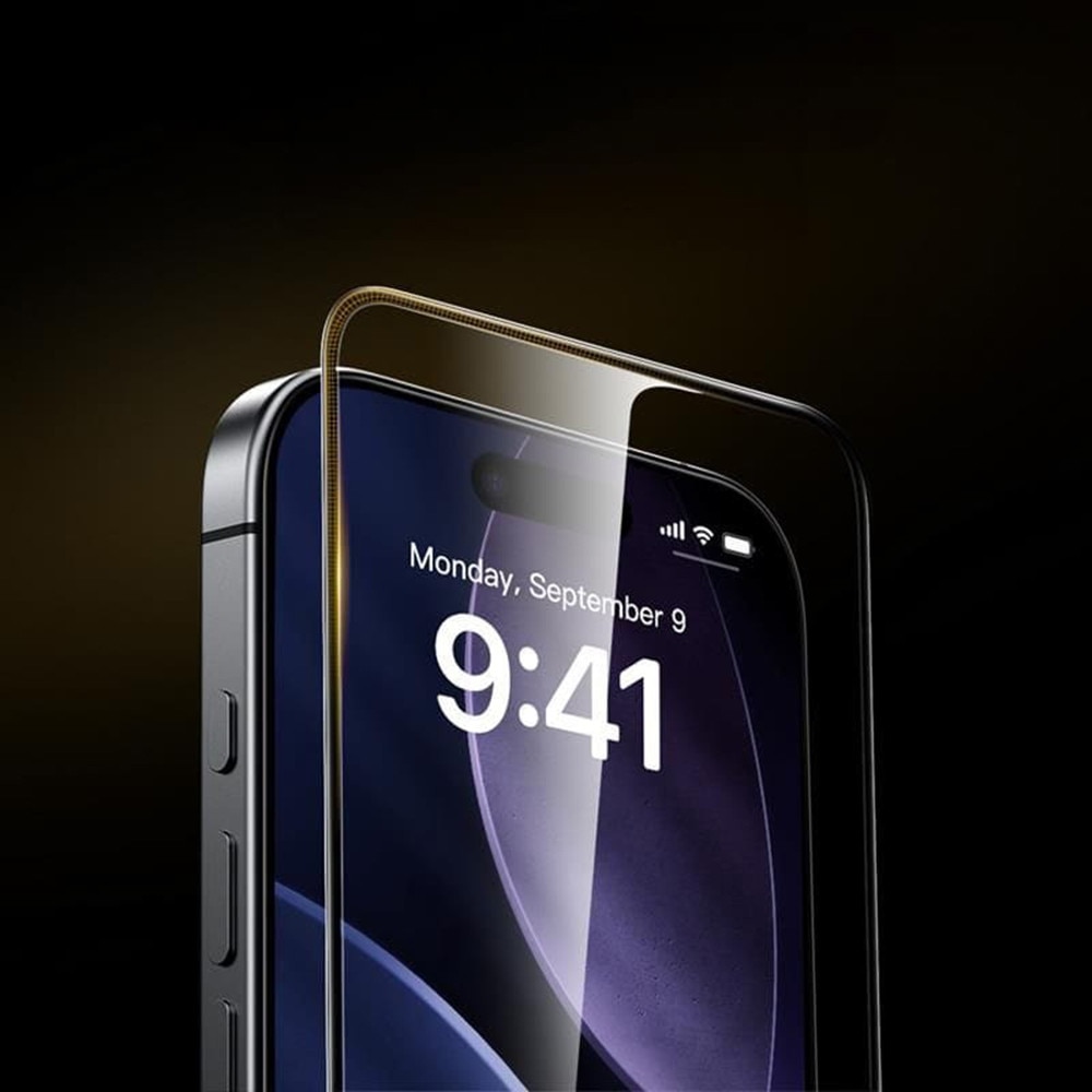Folie pentru iPhone 17 Pro Max - ESR Corning Gorilla Glass UltraFit™ - Black