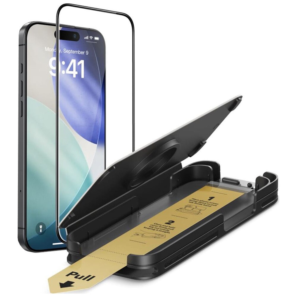 Folie pentru iPhone 17 Pro Max - ESR Corning Gorilla Glass UltraFit™ - Black