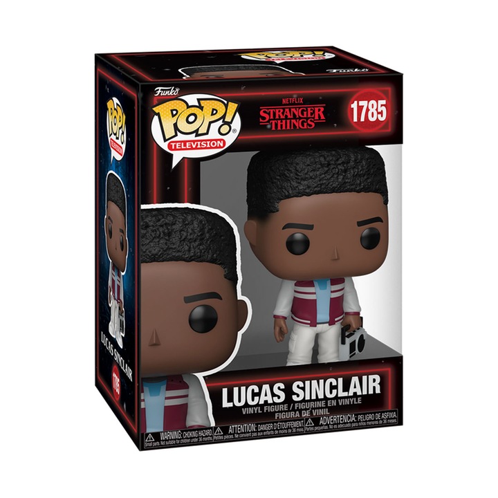 Figurina de colectie Funko POP! Lucas Sinclair seria Stranger Things