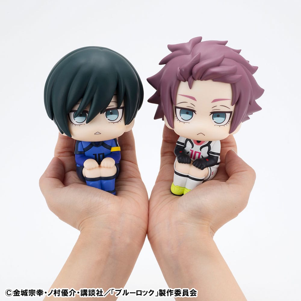 Figurina Blue Lock Look Up PVC Statue Rin Itoshi & Sae Itoshi