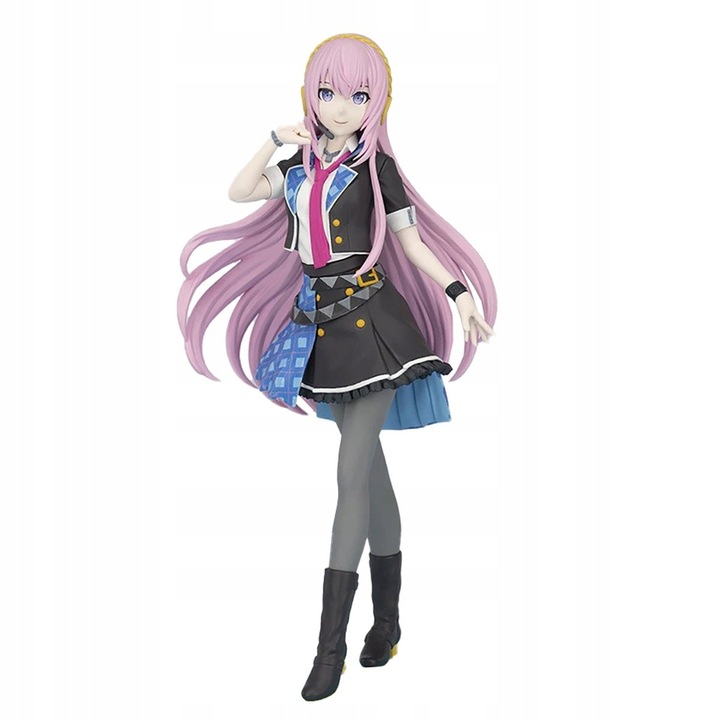 Фигурина Hatsune Miku: Clolorfull Stage! Desktop x Decorate Collections PVC Statue Megurine Luka School Sekai Ver. 15 cm