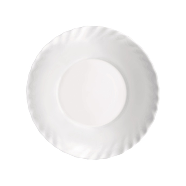 Farfurie intinsa opal, 26 cm, alb, Bormioli Rocco