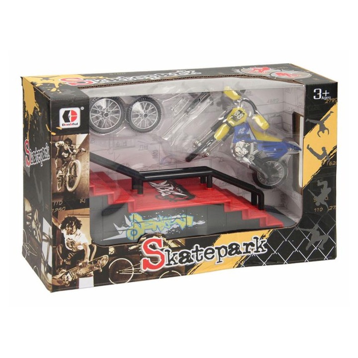 Ujj-gördeszka kaszkadőr pályával