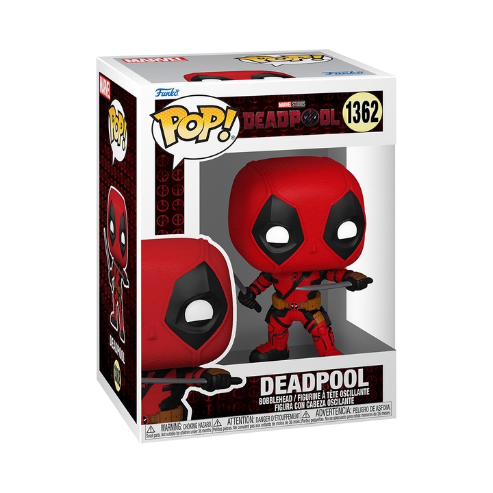 Figurina Funko POP! Deadpool Seria 3, din vinil, decor indraznet, cadou memorabil
