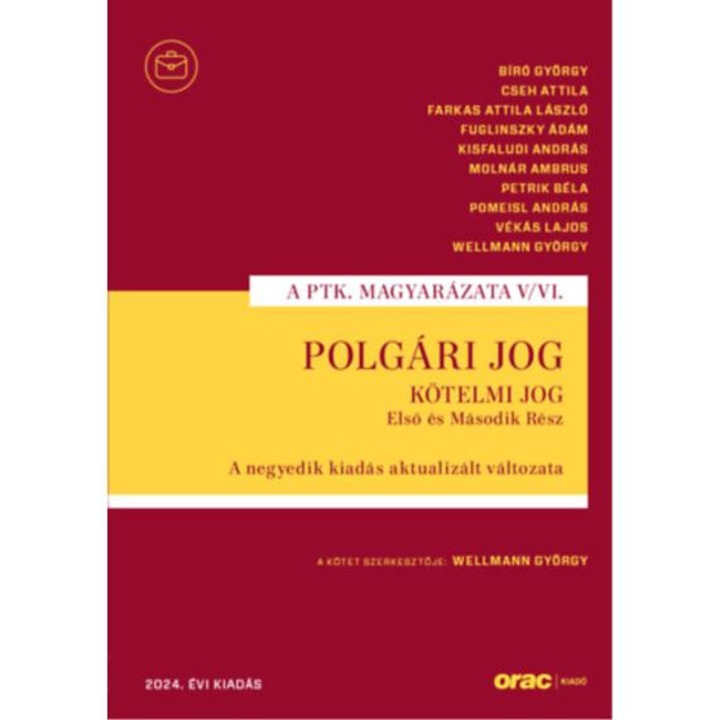 Polgári jog V/VI. - Kötelmi jog Első és Második Rész