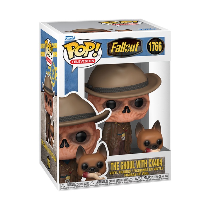 Figurina de colectie Funko POP! Television − Fallout: The Ghoul With CX404 #1766