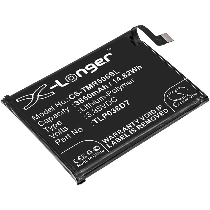 Cameron Sino Li-Polymer mobil akkumulátor 3850mAh, fekete, 83.10x62.68x4.30mm