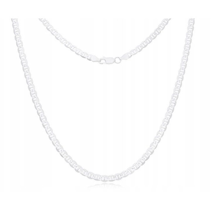Férfi lánc, Tessoria, ezüst, 45 cm, ezüstszínű