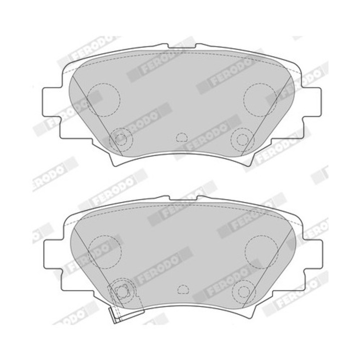 Fékbetét készlet, tárcsafék Fdb4700 Mazda 3