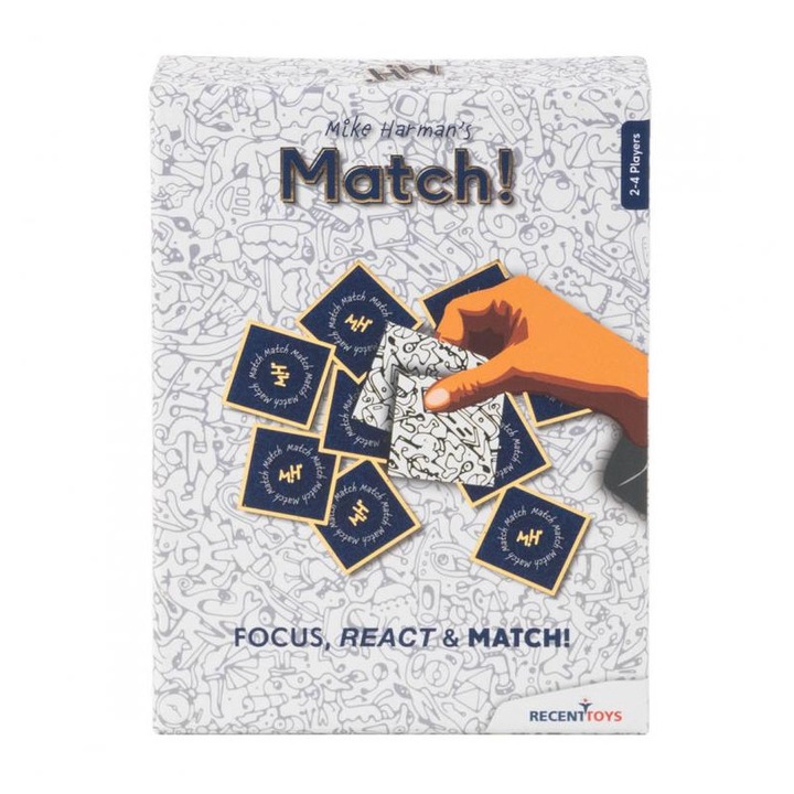 Mike Harman Match kártyajáték, angol