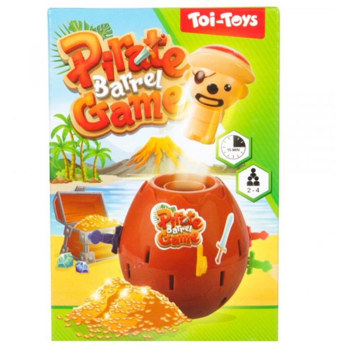 Kalóz a kincses hordóban társasjáték