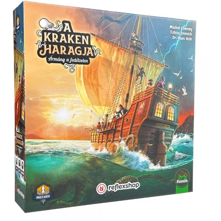A kraken haragja társasjáték