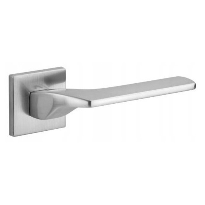 Set manere interior VDS Sempre Fit R67 crom satinat, sild patrat, 52x52mm, pentru usi 38-45mm