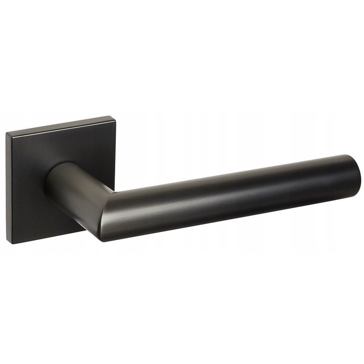 Maner usa interior VDS Vinci Q Fit, antracit, set complet, rozeta patrata 52x52mm