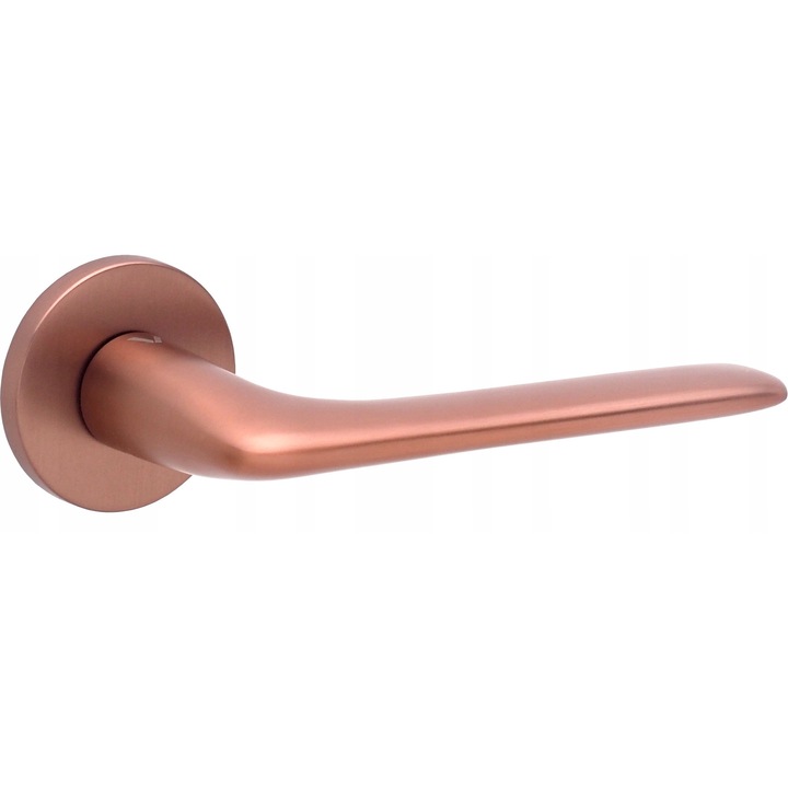 Manere Usa VDS ONO FIT, Cupru Satinat, Set 2 Manere, 50mm, Grosime 6mm