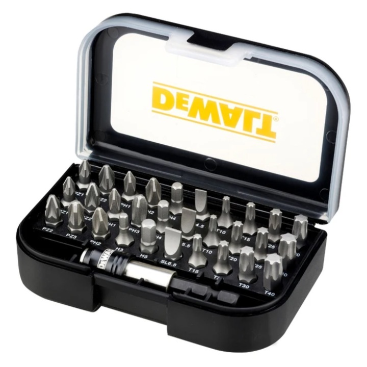 Set 31 accesorii pentru insurubare, DeWalt