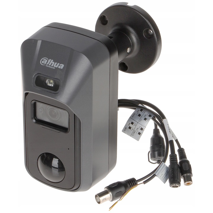 Cameră de supraveghere Dahua 2MPx 1080p, senzor PIR, sirenă, IP67