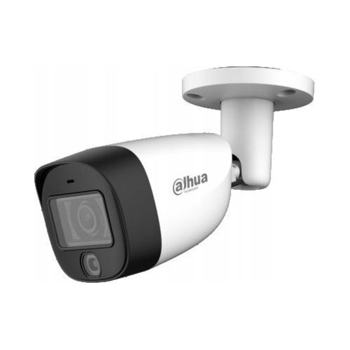 Камера за наблюдение Dahua 8MPX, Аудио, IR 20м, IP67, Тубусна