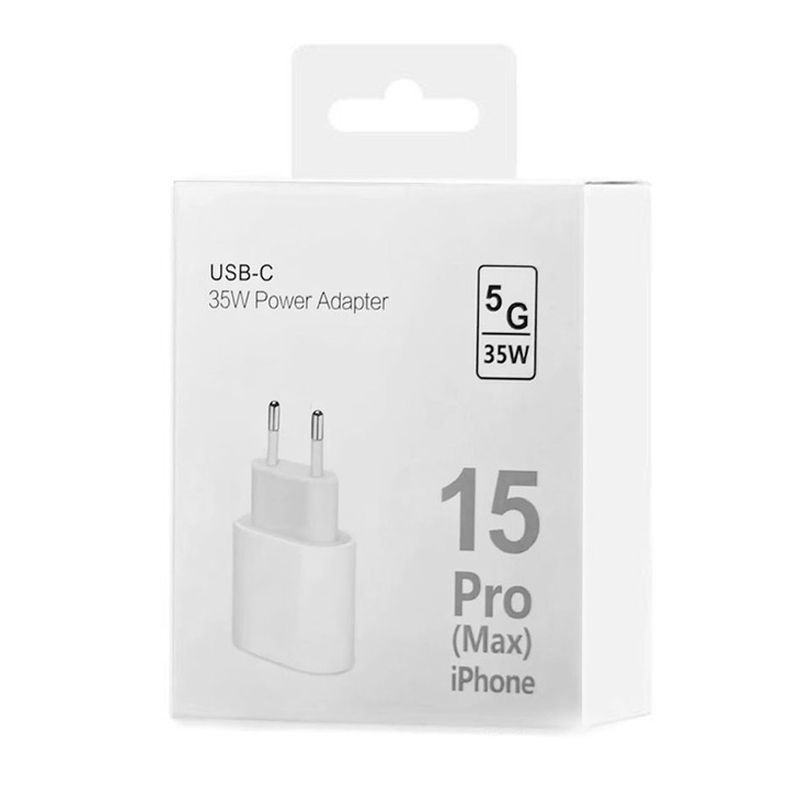 Încărcător rețea 35W, USB-C, Fast Charging, set